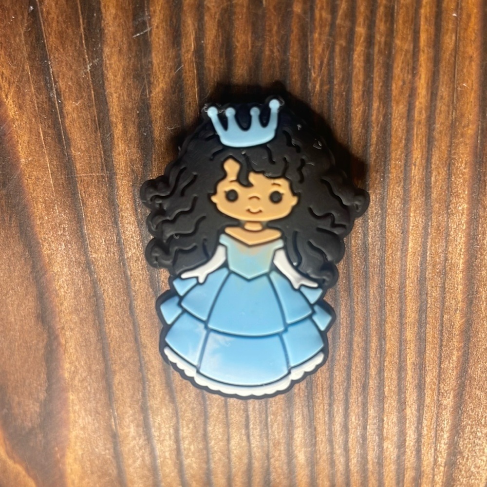 Pretty Princess Crocs shoe charm jibbitz
